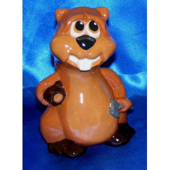 Plaster Molds - Beaver with Hatchet (Bank)